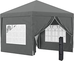 Grey gazebo — supplier product photograph